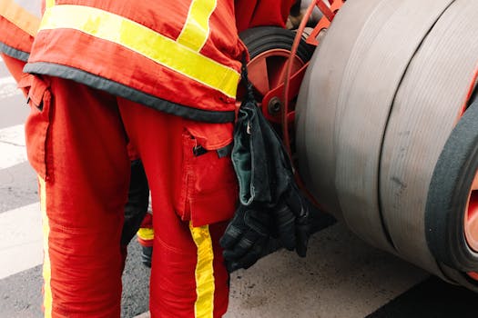 Brandweer met gepaste spoed naar Groest in Hilversum