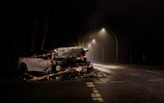 Ongeval met wegvervoer op Pampusweg in Muiden